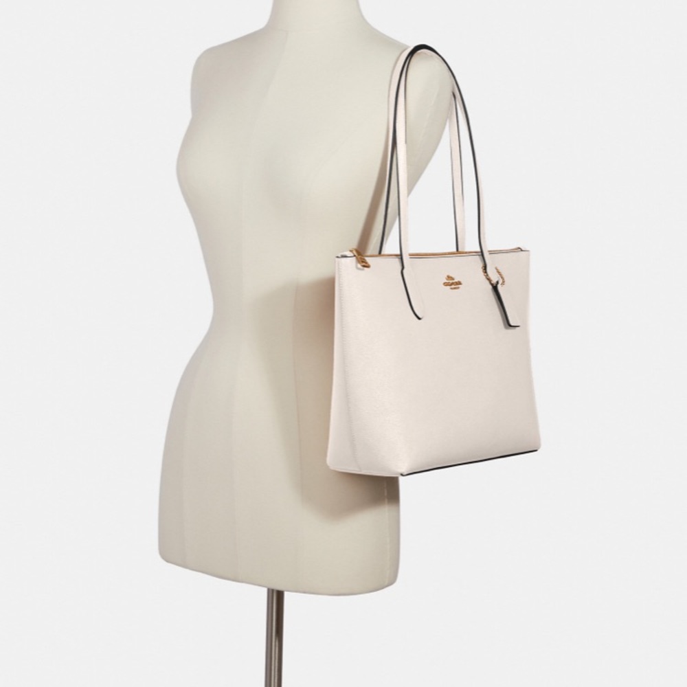 Coach Mini Leather City Zip Tote Purse NWT